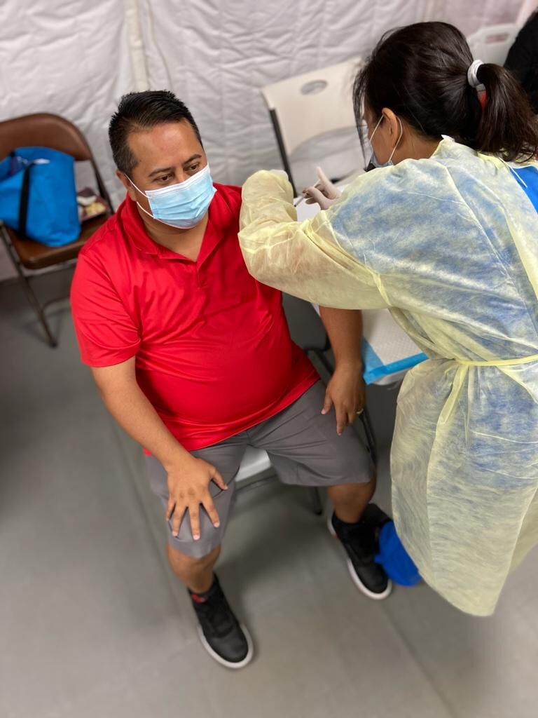 Governor Torres 2nd vaccine